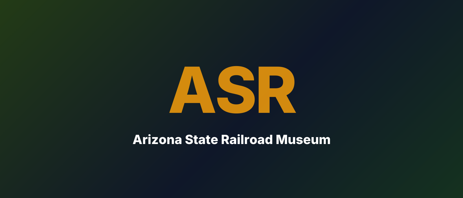 Arizona State Railroad Museum