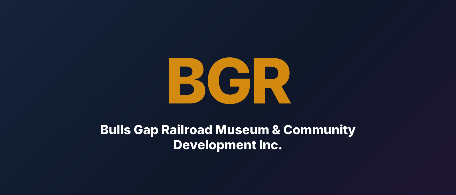 Bulls Gap Railroad Museum & Community Development Inc.