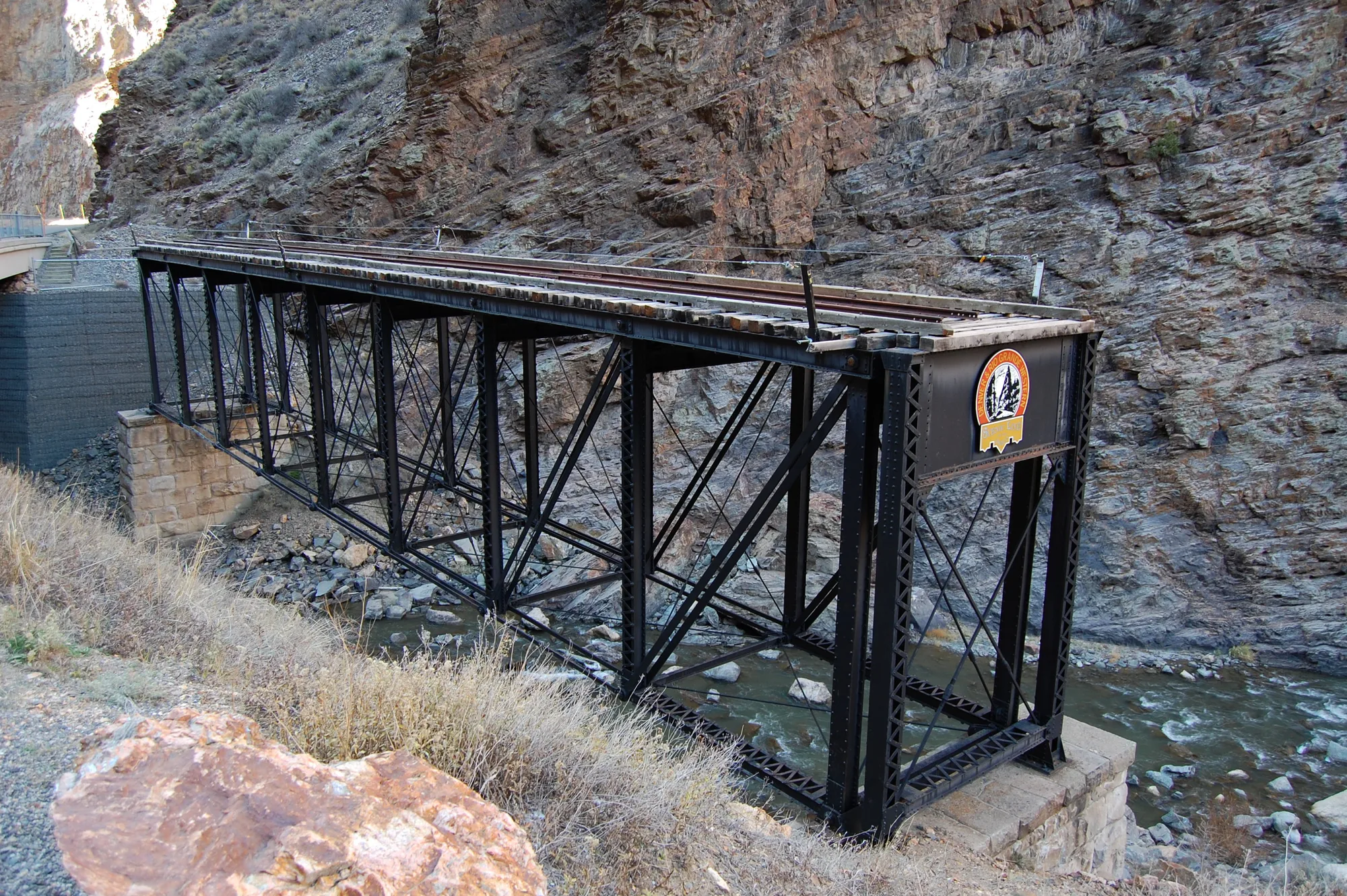 Cimarron Canyon Rail Exhibit