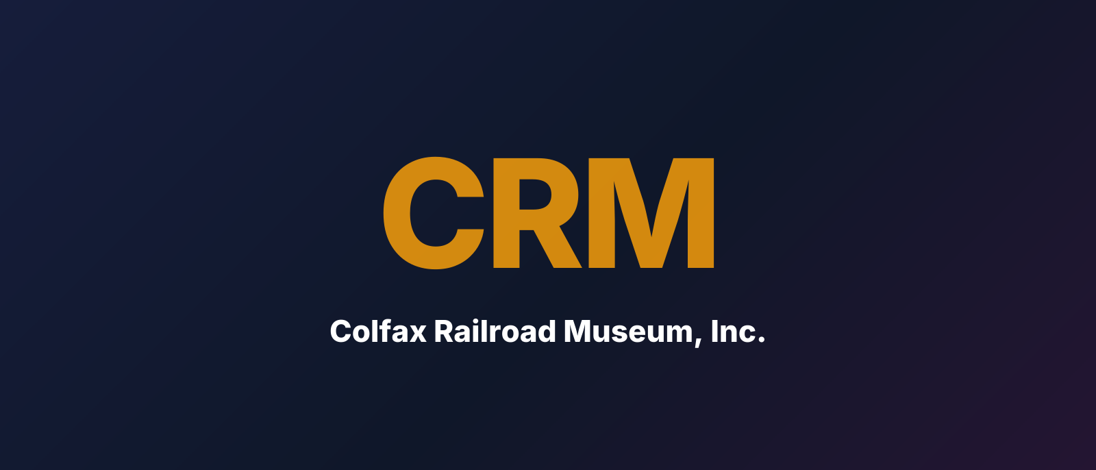 Colfax Railroad Museum, Inc.