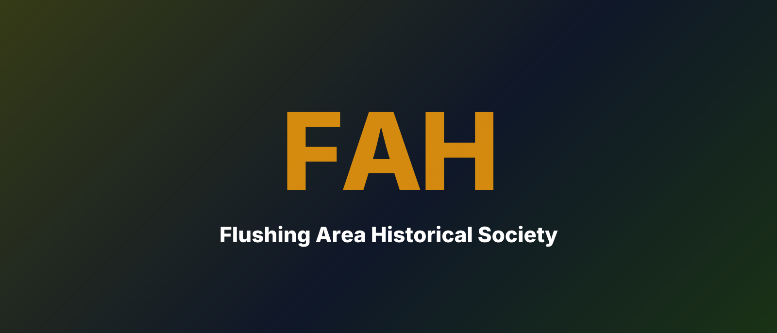 Flushing Area Historical Society