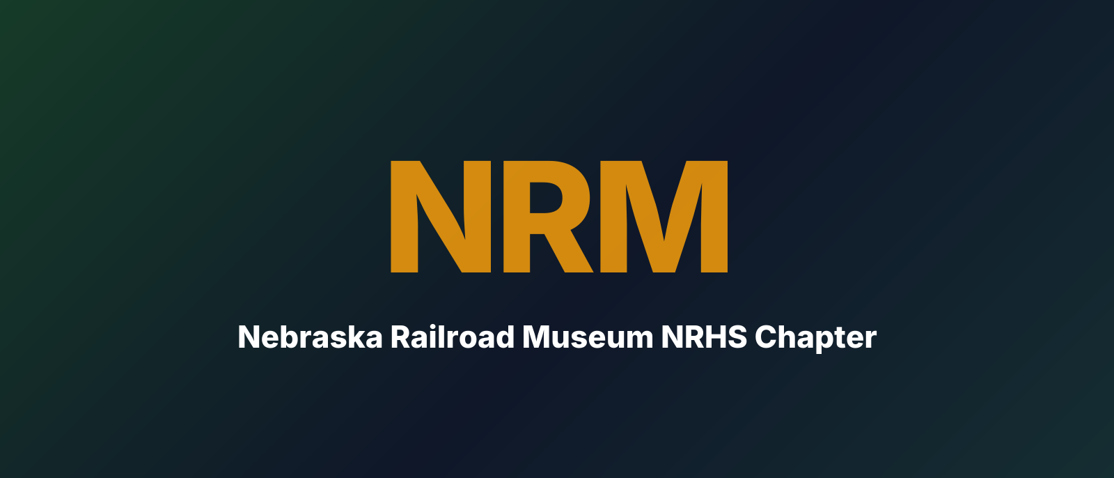 Nebraska Railroad Museum NRHS Chapter