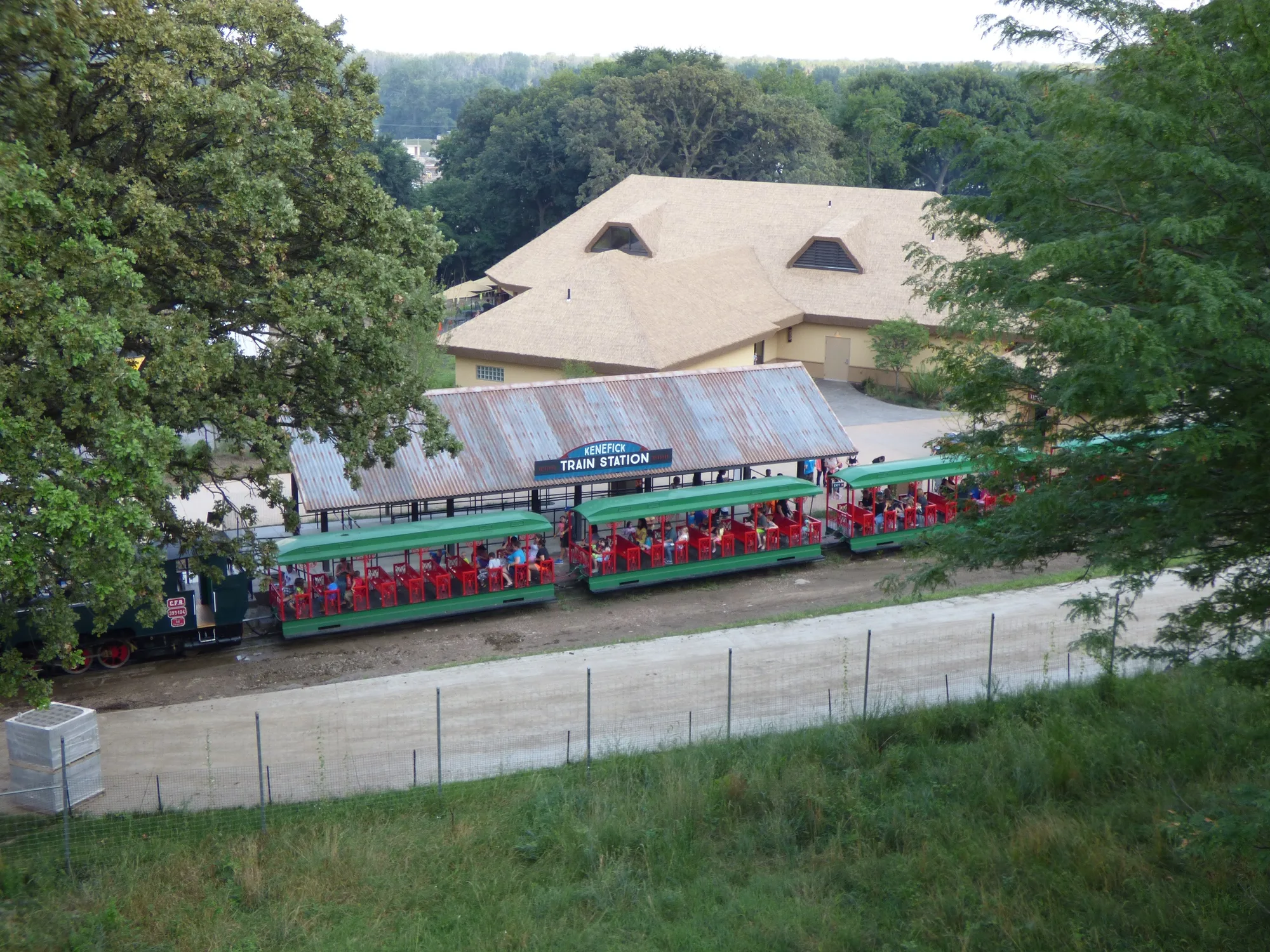Omaha Zoo Railroad.