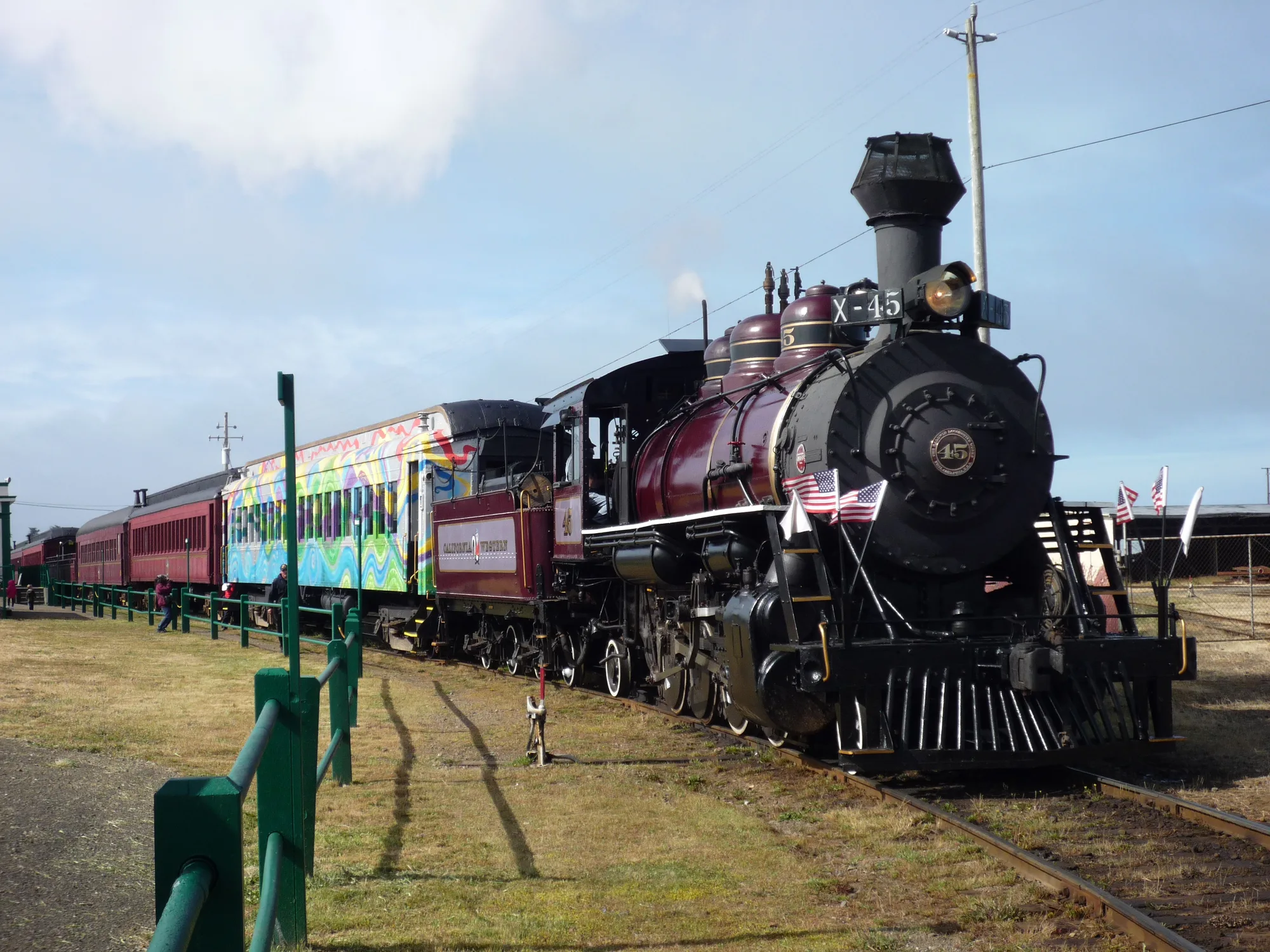 Skunk Trains - The California Western Railroad