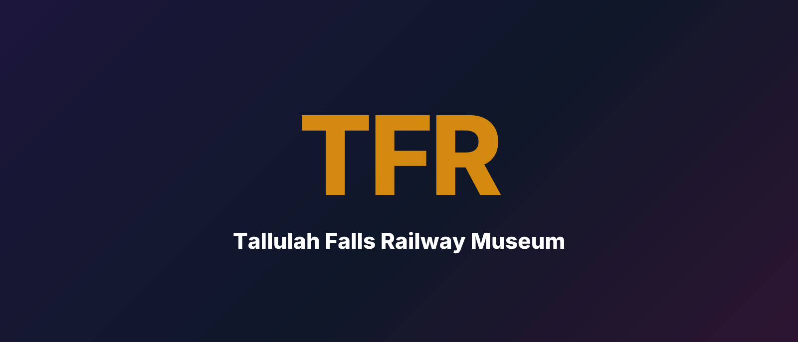 Tallulah Falls Railway Museum