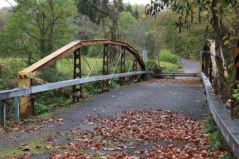 Historic Silk Street Iron Bridge
