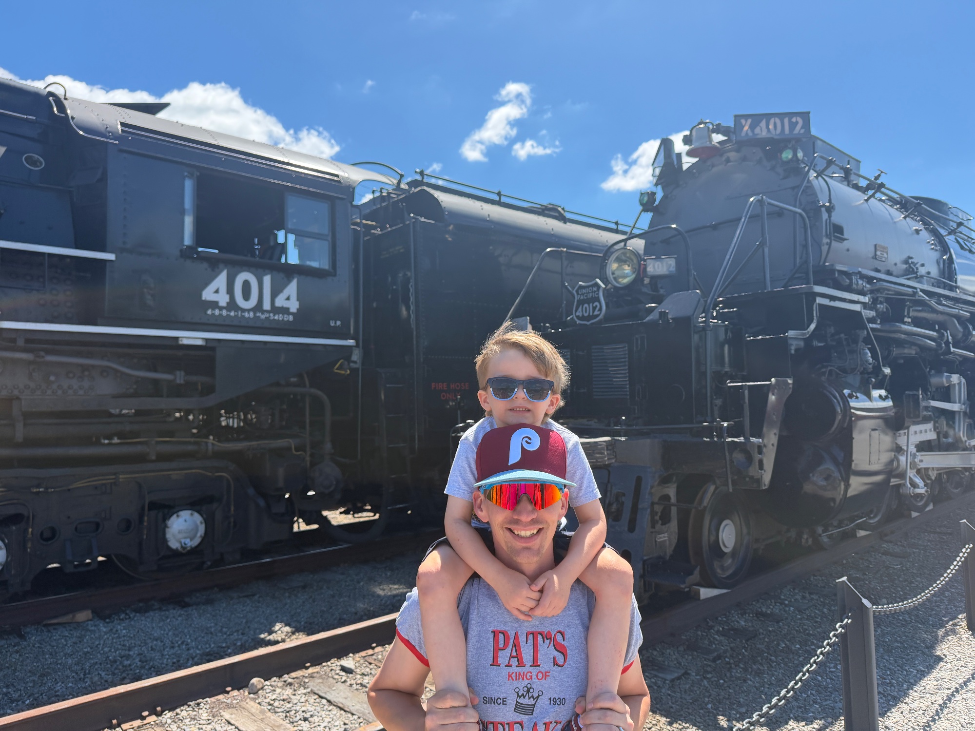 If you see me at Steamtown with my son, say hello this is my website. I’d love to hear from you!