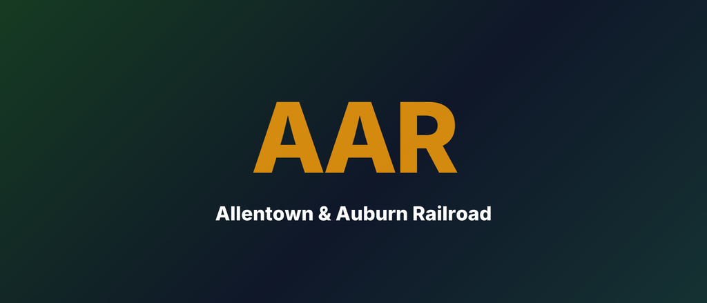 Allentown & Auburn Railroad