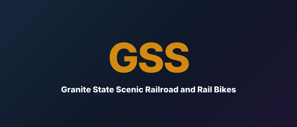 Granite State Scenic Railroad and Rail Bikes