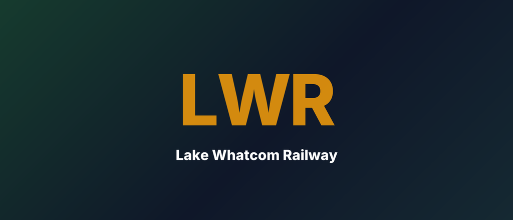 Lake Whatcom Railway