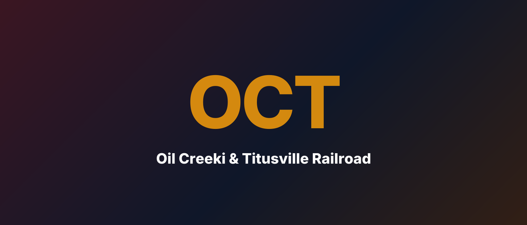 Oil Creeki & Titusville Railroad
