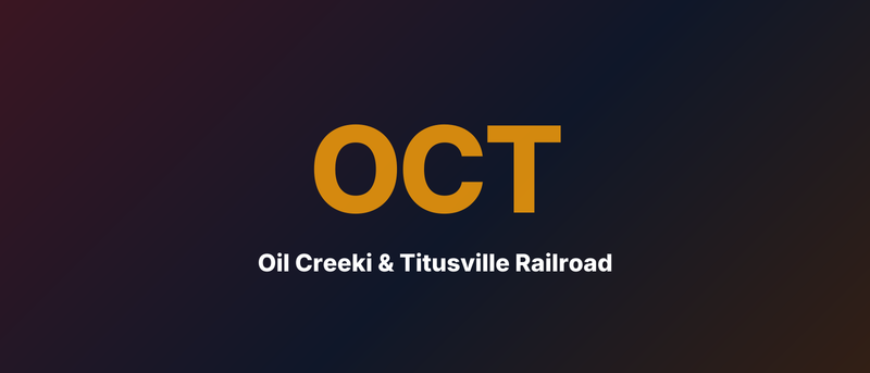 Oil Creeki & Titusville Railroad